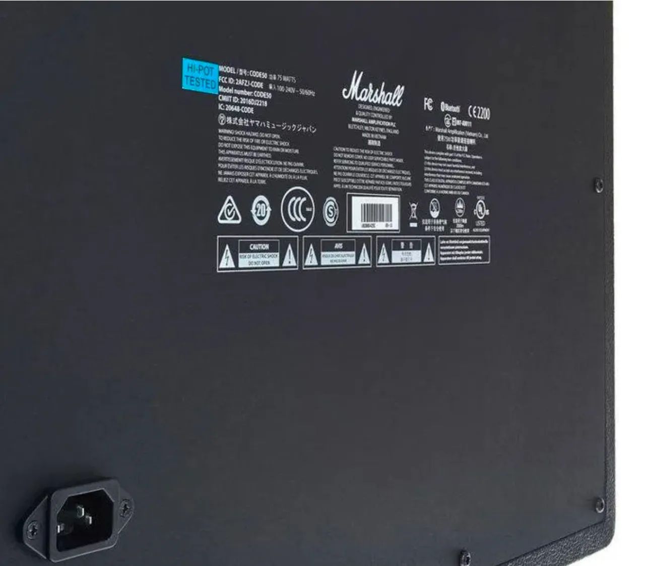 Amplificador Marshall CODE 50 + Footswitch! Excelente!!  - Foto 4