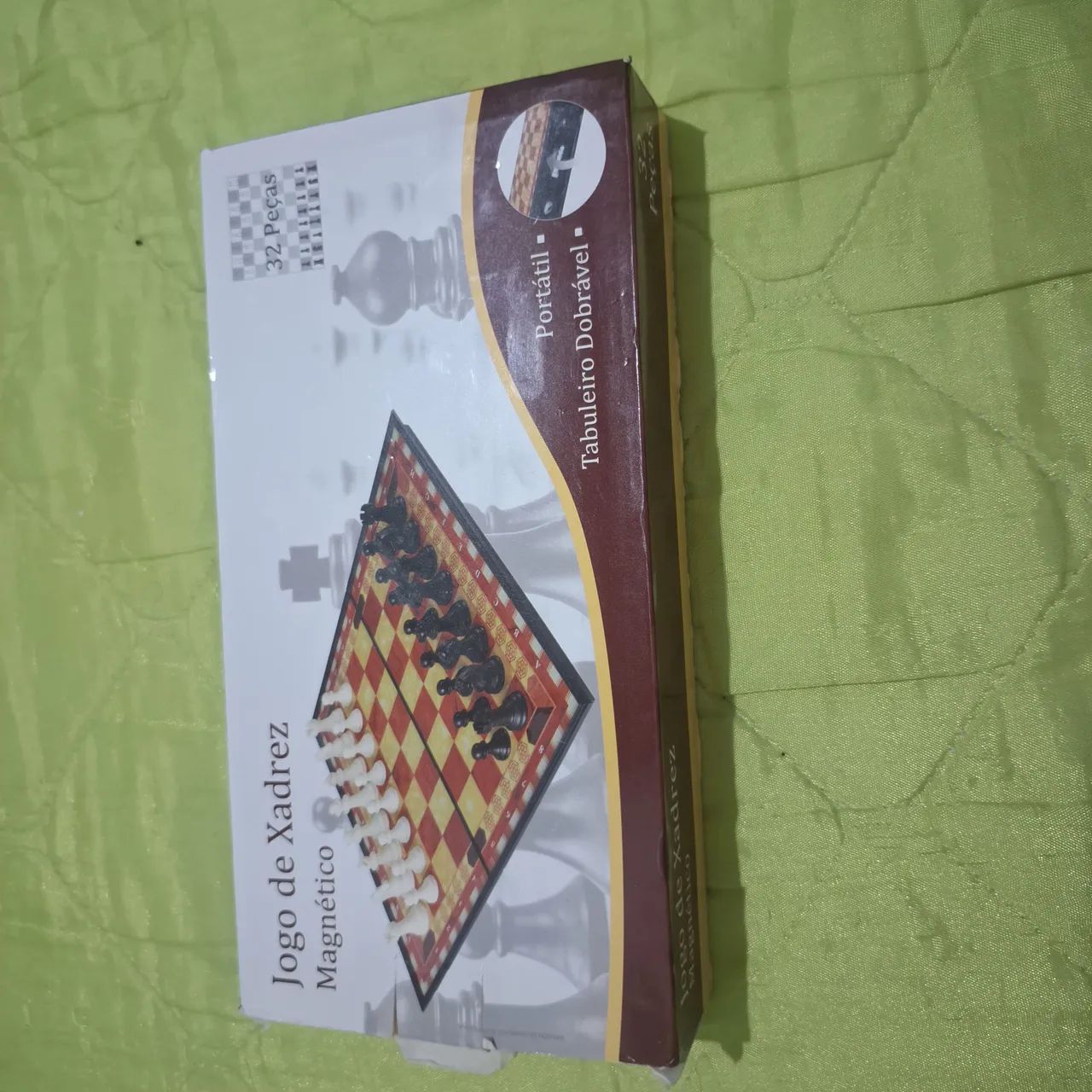 Xadrez magnético (portátil tabuleiro dobrável) - Foto 3