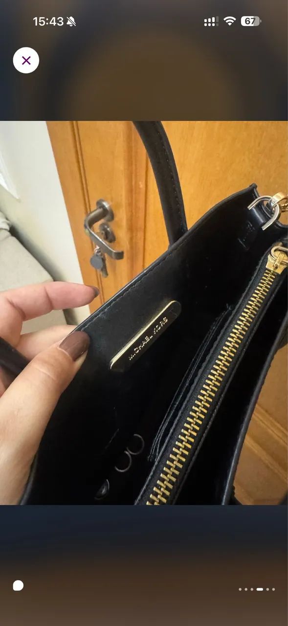 Bolsa Michael kors preta  - Foto 4