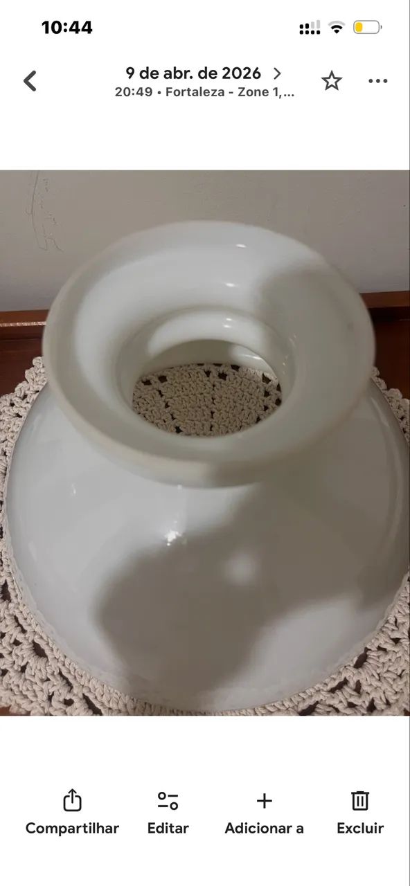 Cúpula vidro 27cm 