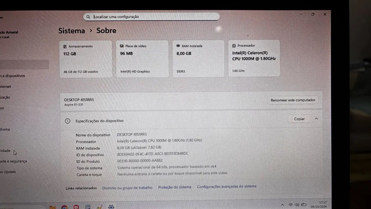 Notebook acer novinho - Foto 3