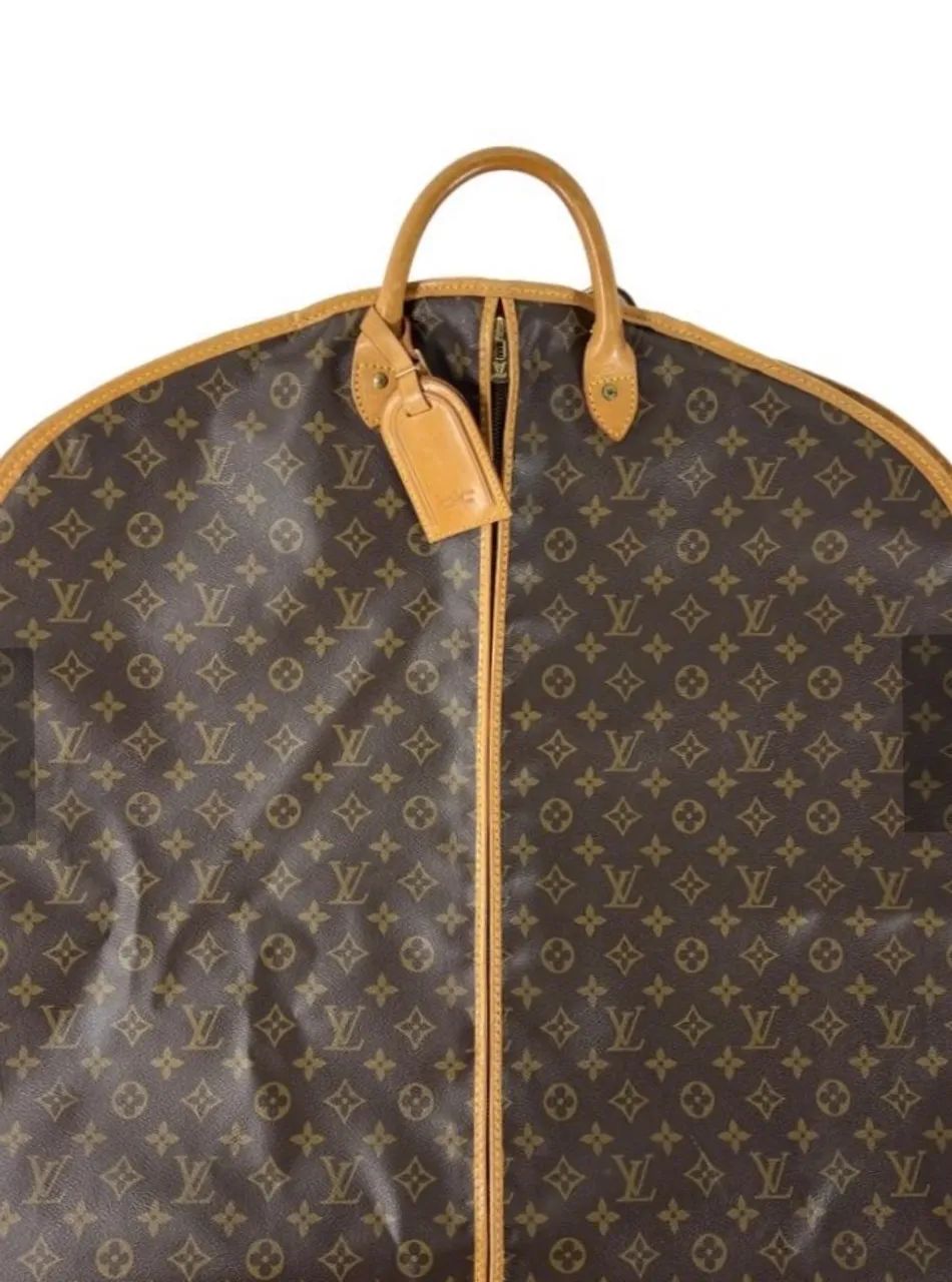 Porta Terno Louis Vuitton Canvas Monogram original