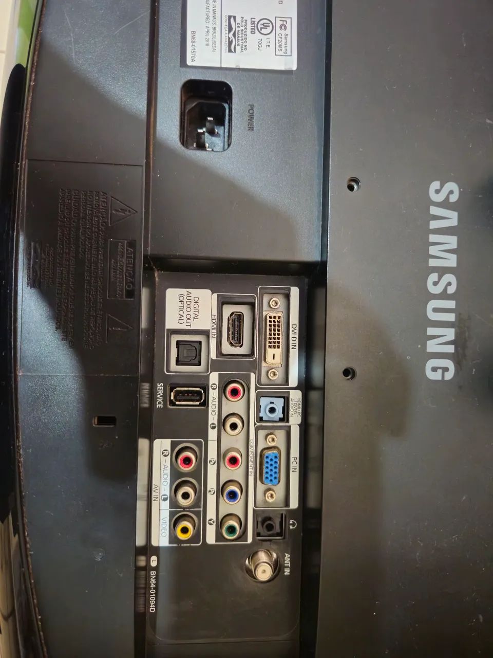Vendo monitor tv Samsung 20 polegadas  - Foto 3