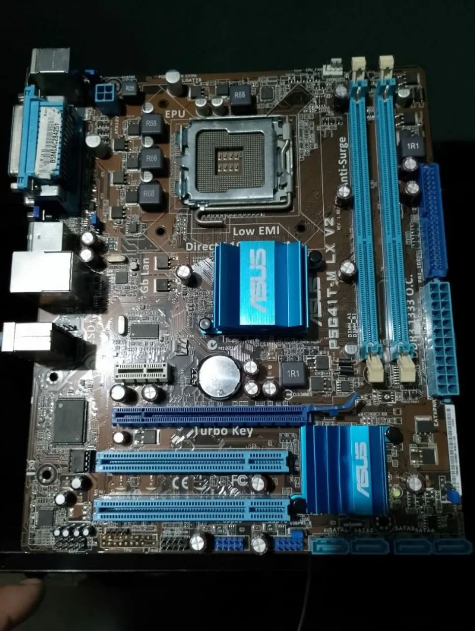 Placa Mãe Asus 775 DDR3  - Foto 5