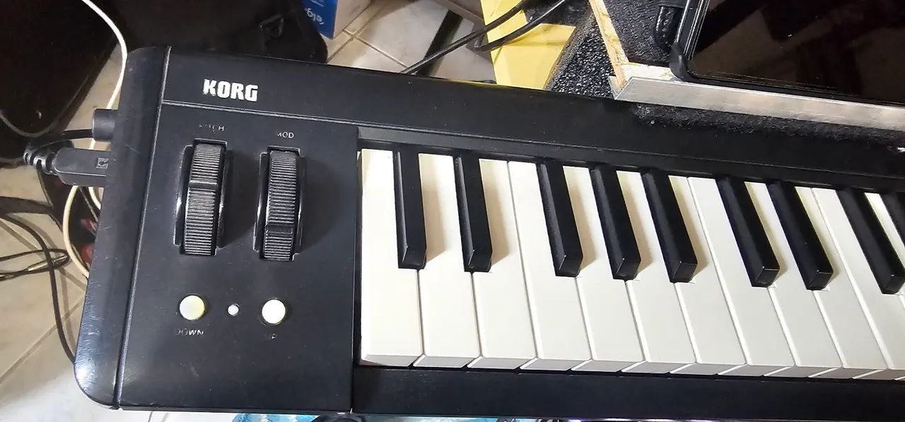 Teclado controlador midi 49 teclas 4 oitavas - Foto 2