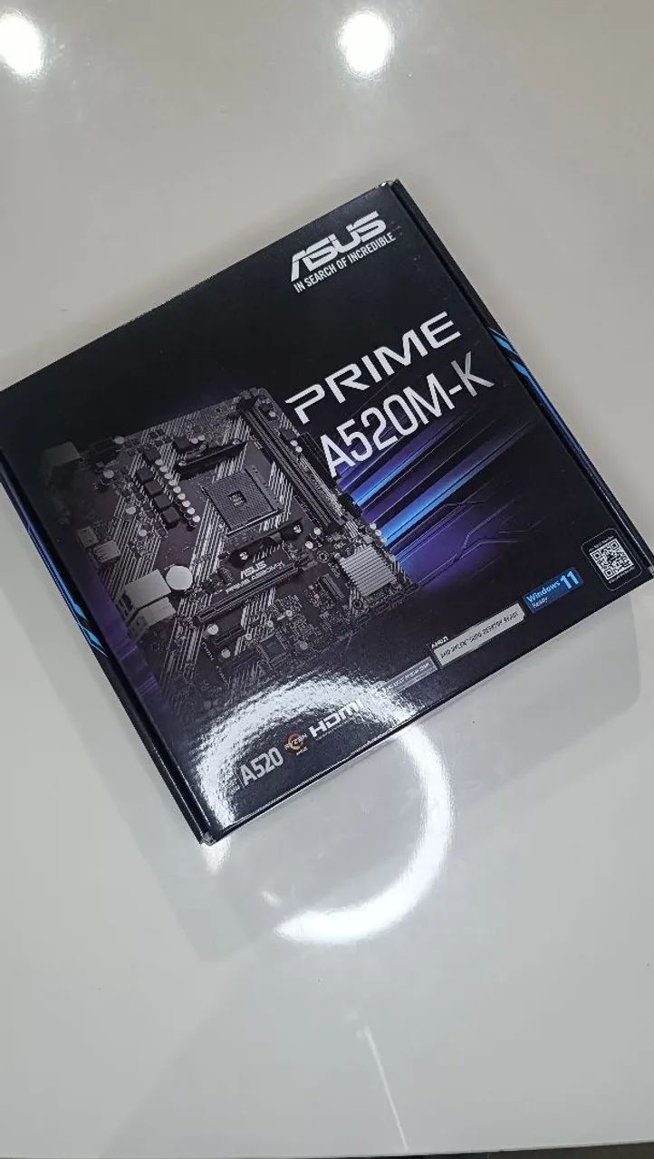 Placa Mãe ASUS A520M-K - Foto 4