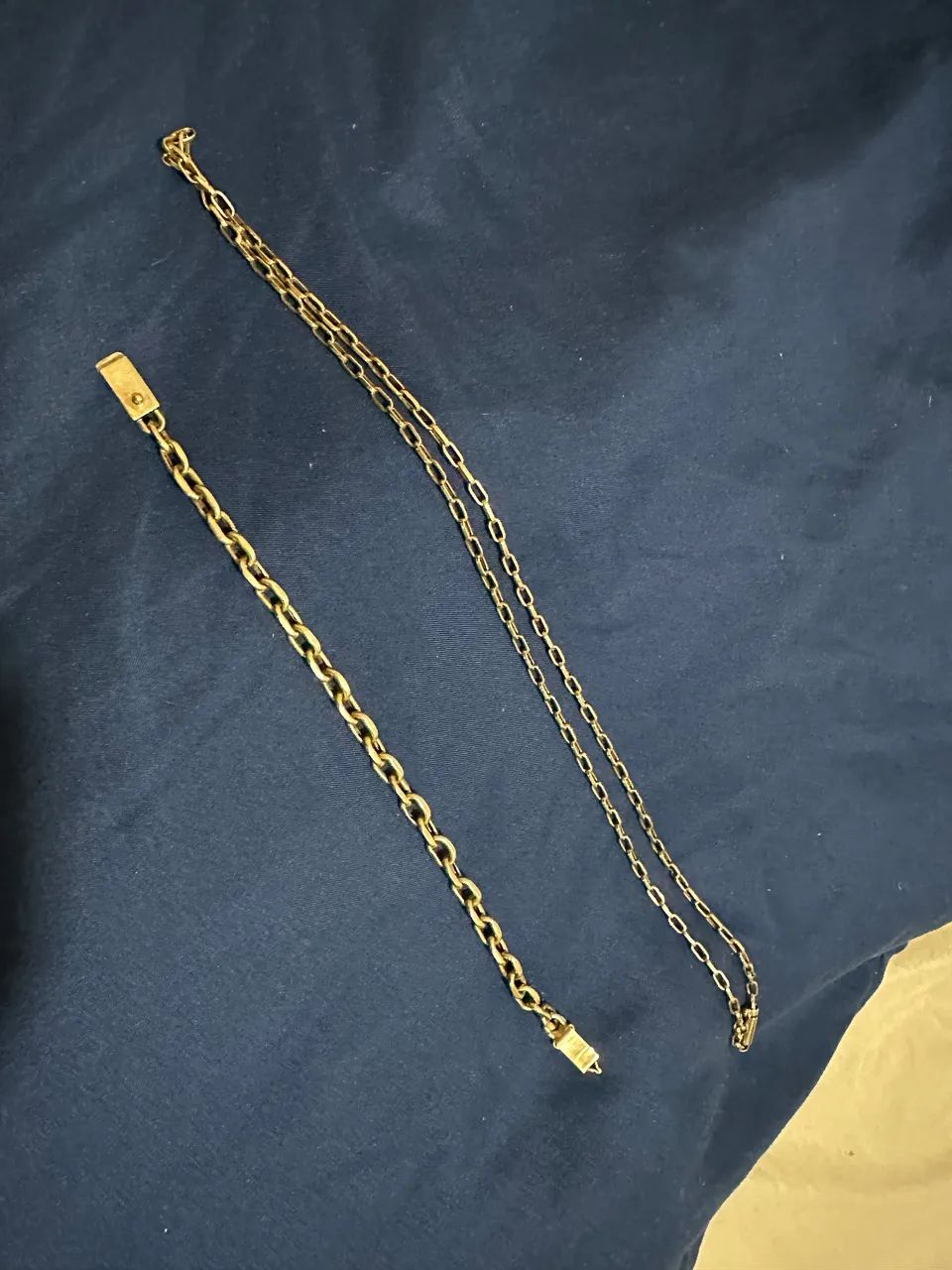 Vendo cordão e pulseira de ouro  - Foto 4