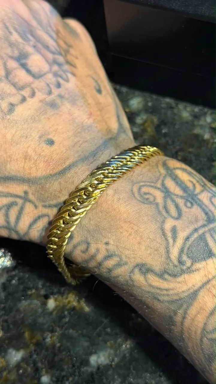 Pulseira de ouro 18k  - Foto 4