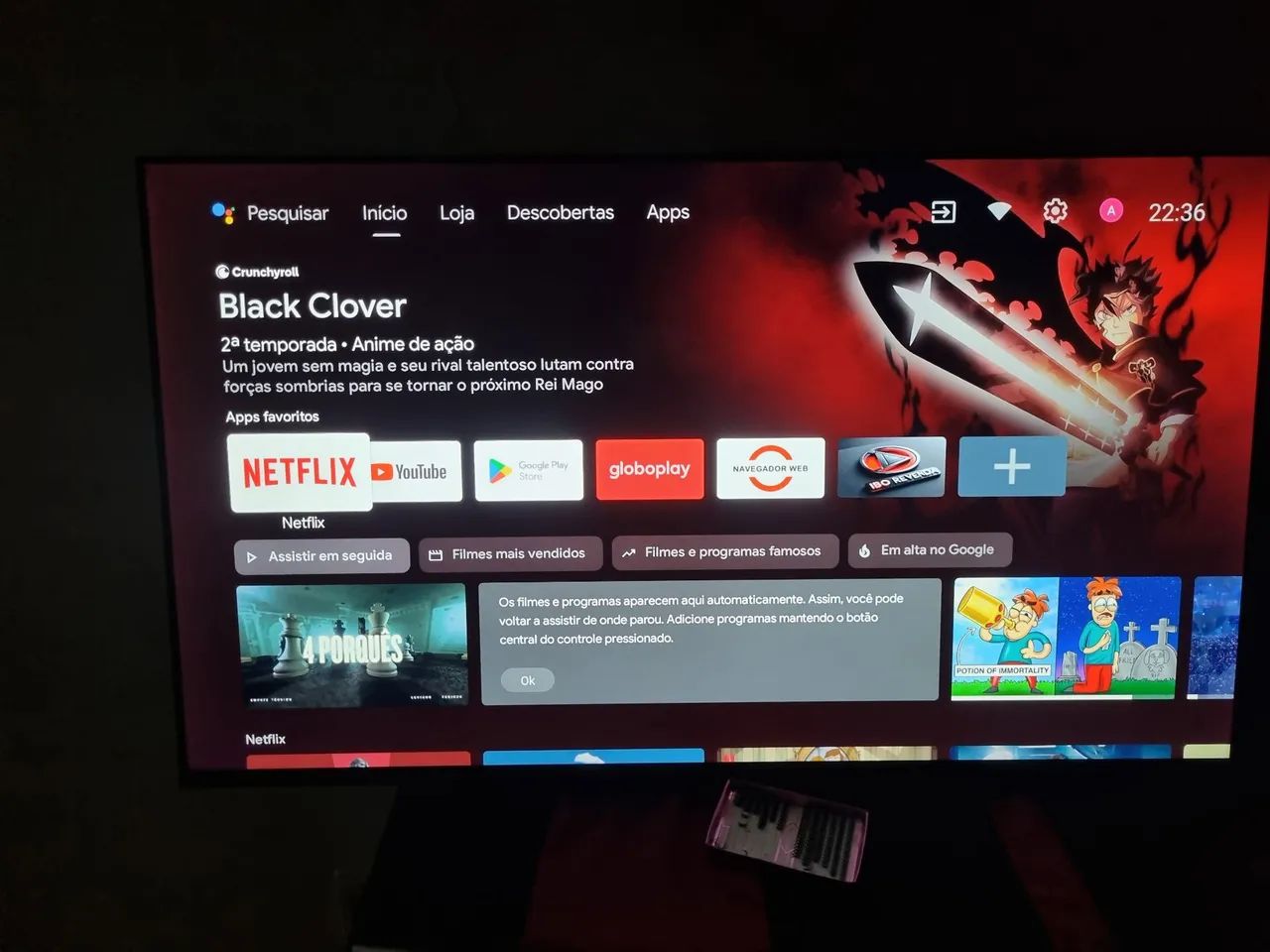 Smart TV Multilaser 50 polegadas 4K UHD - R$ 1.800 - Foto 4