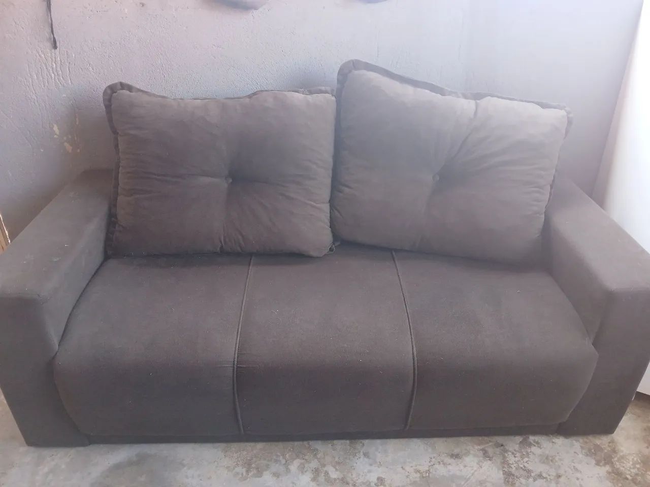 Sofá de 2 lugares, não é retrátil  - Foto 4