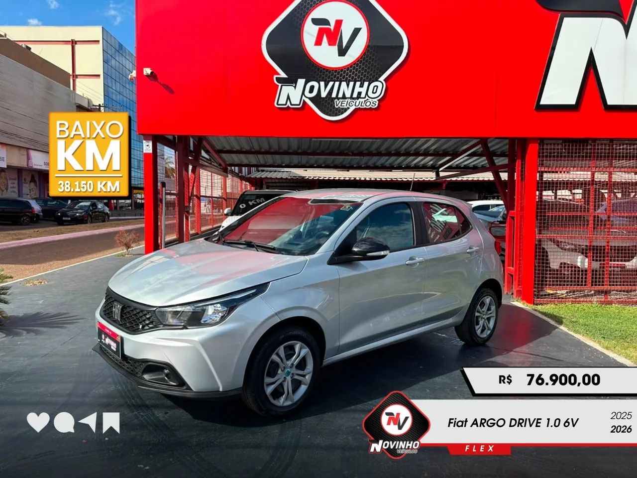Fiat Argo Drive 1.0 6V Flex 2026
