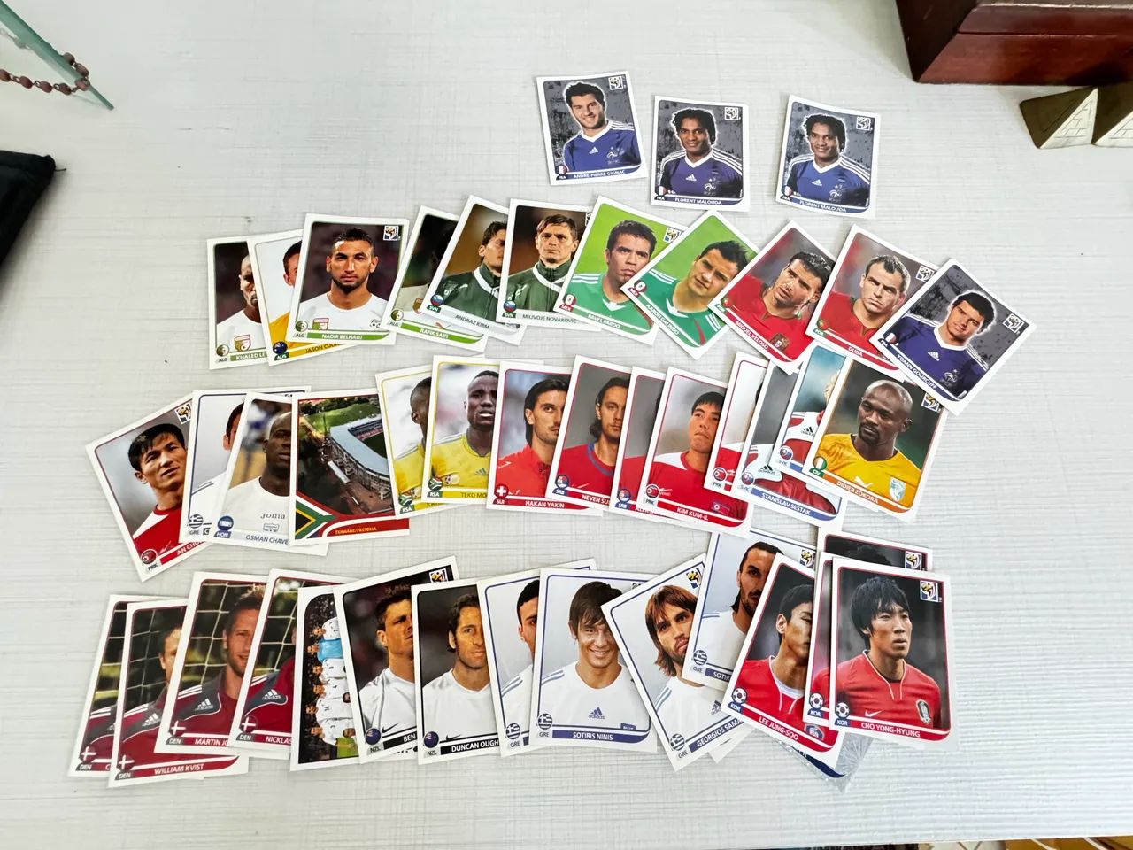 Figurinhas copa 2010 