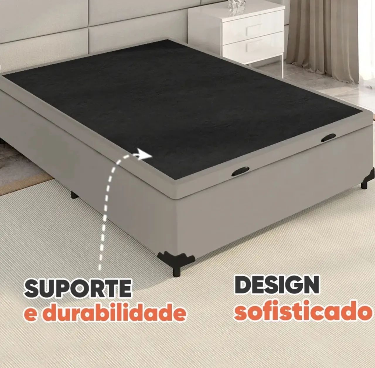 Box de casal impecável  - Foto 3