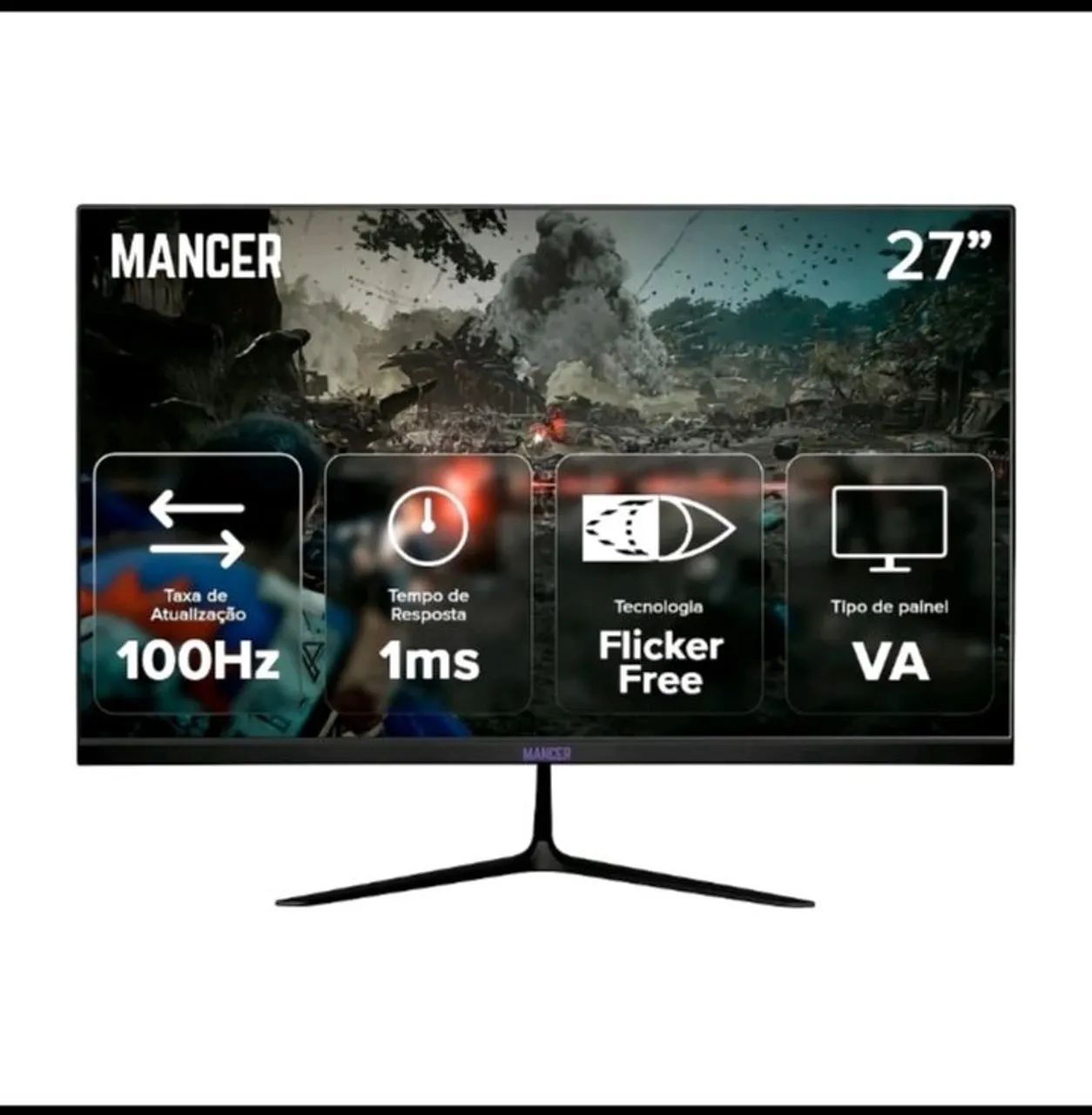Monitor gamer 100hz 1ms  - Foto 2