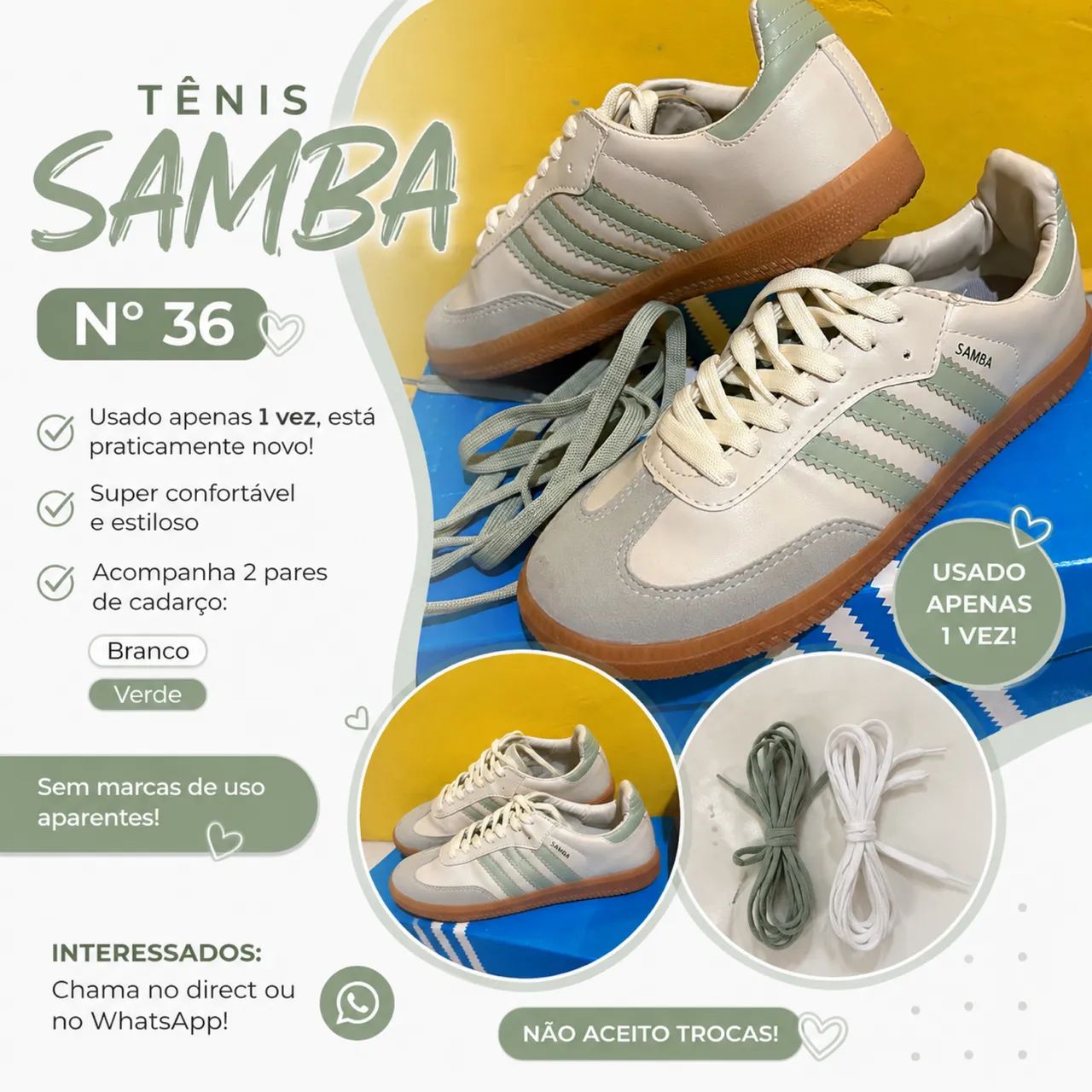Tênis Samba - Foto 4