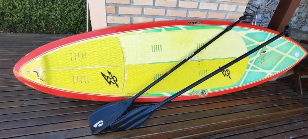Prancha Stand Up Paddle 10'0 com capa e dois remos - Foto 3