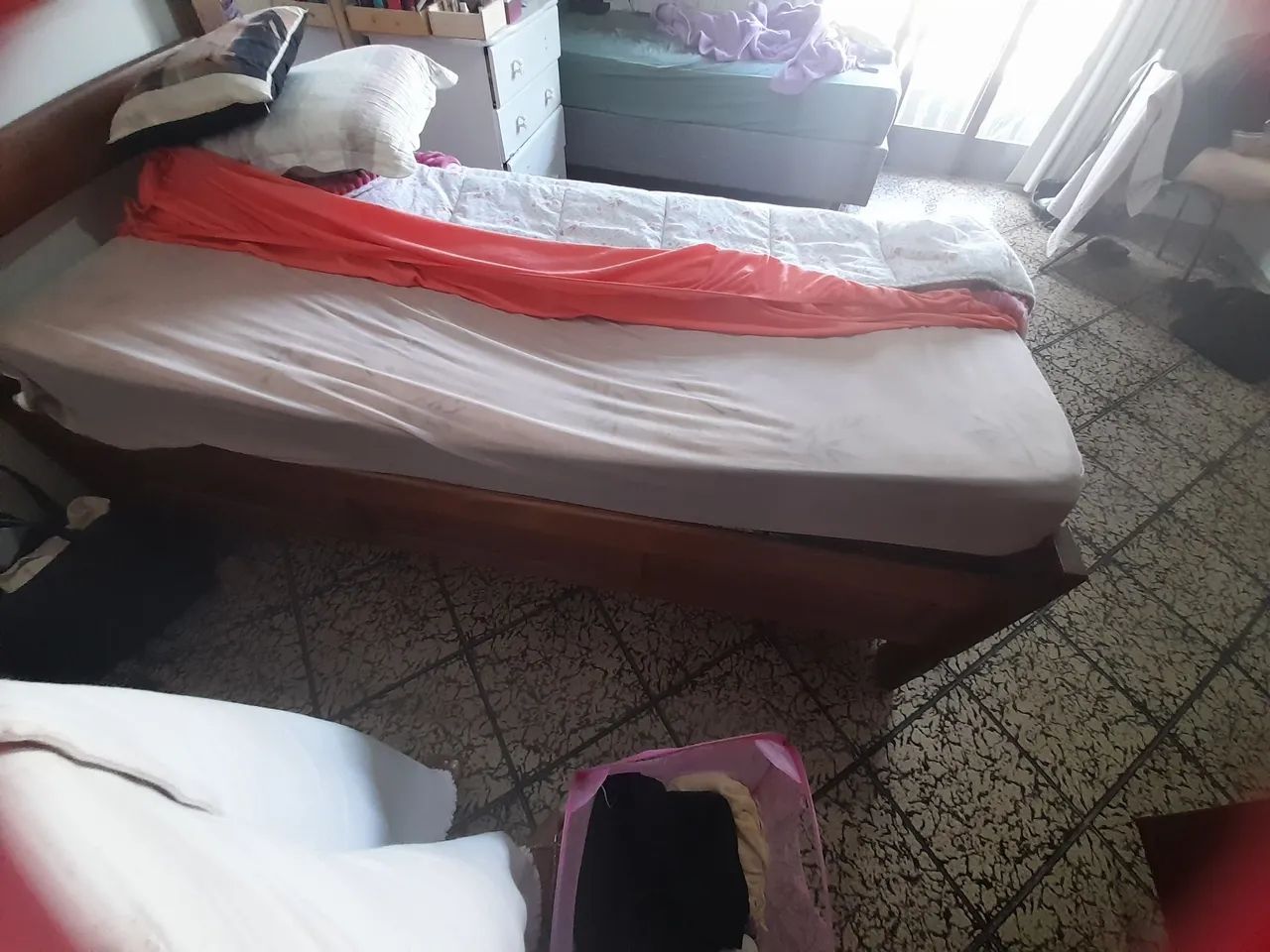 Cama de Solteiro Dupla com 2 colchões e 3 gavetas - Foto 2