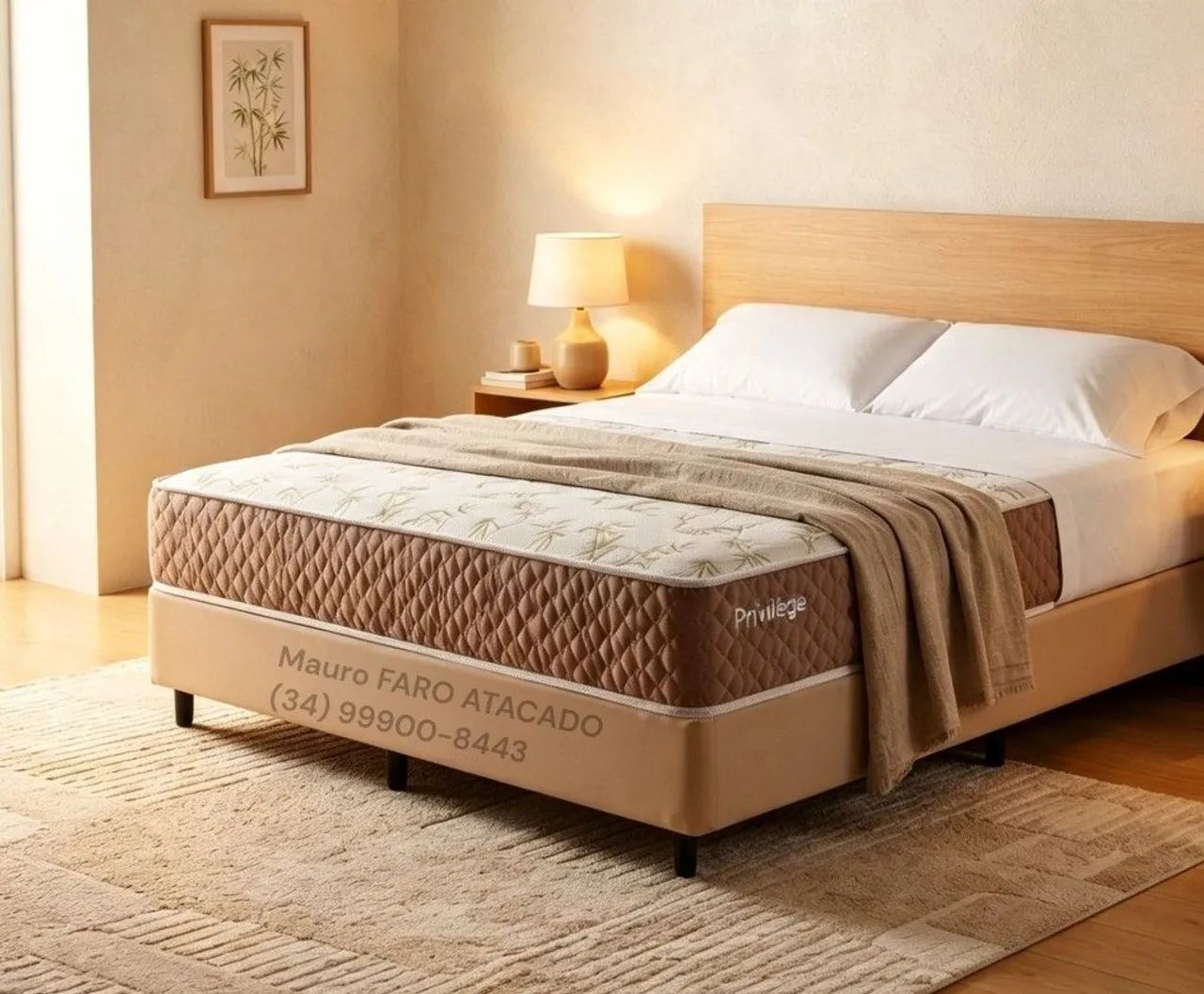 Super Promoção Colchão casal Molas Ensacadas  - Foto 4