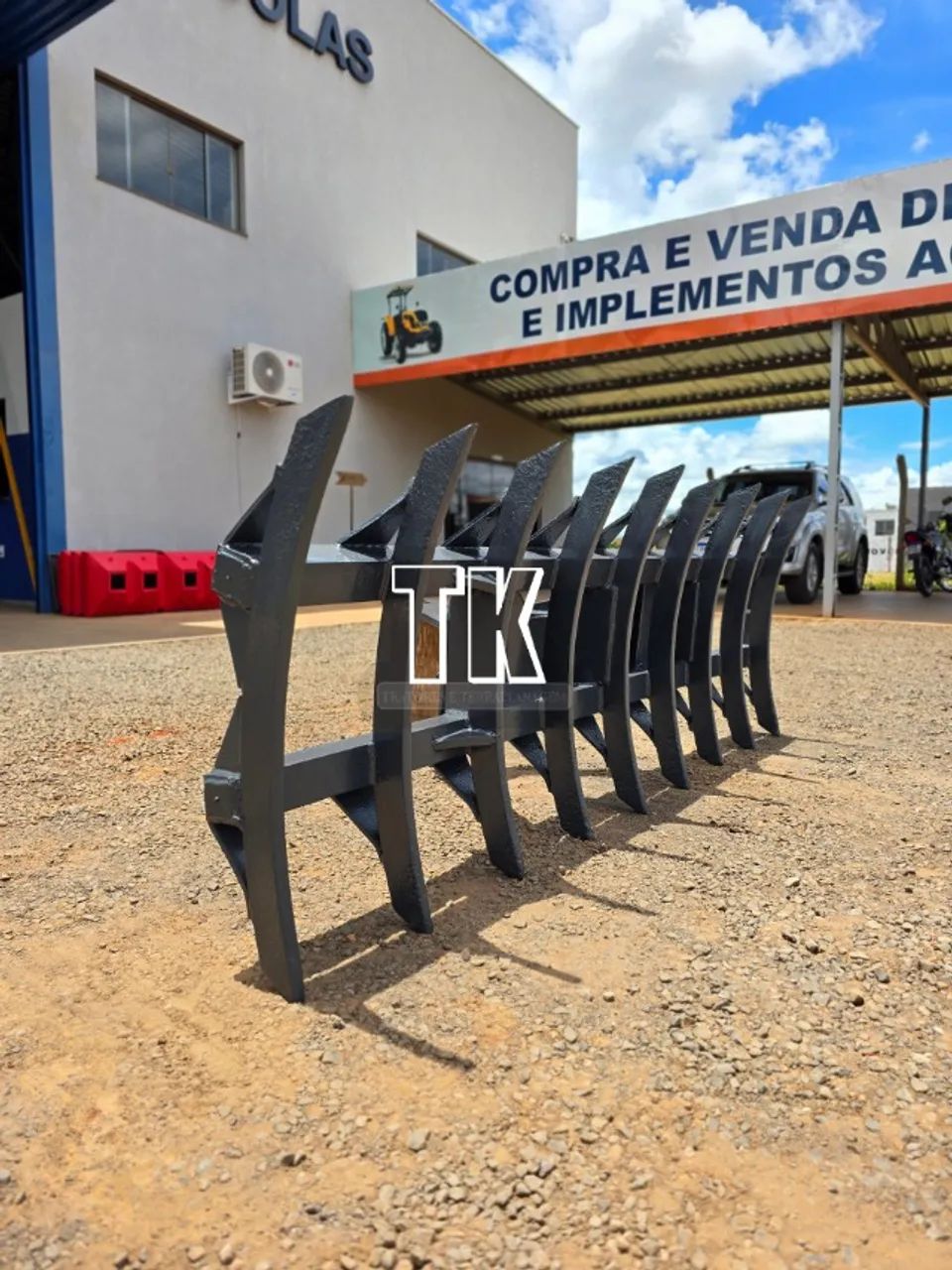 cod. 1418 ESCARIFICADOR / ENLEIRADOR DE 9 DENTES - Tk Tratores Nova Andradina-MS - Foto 3