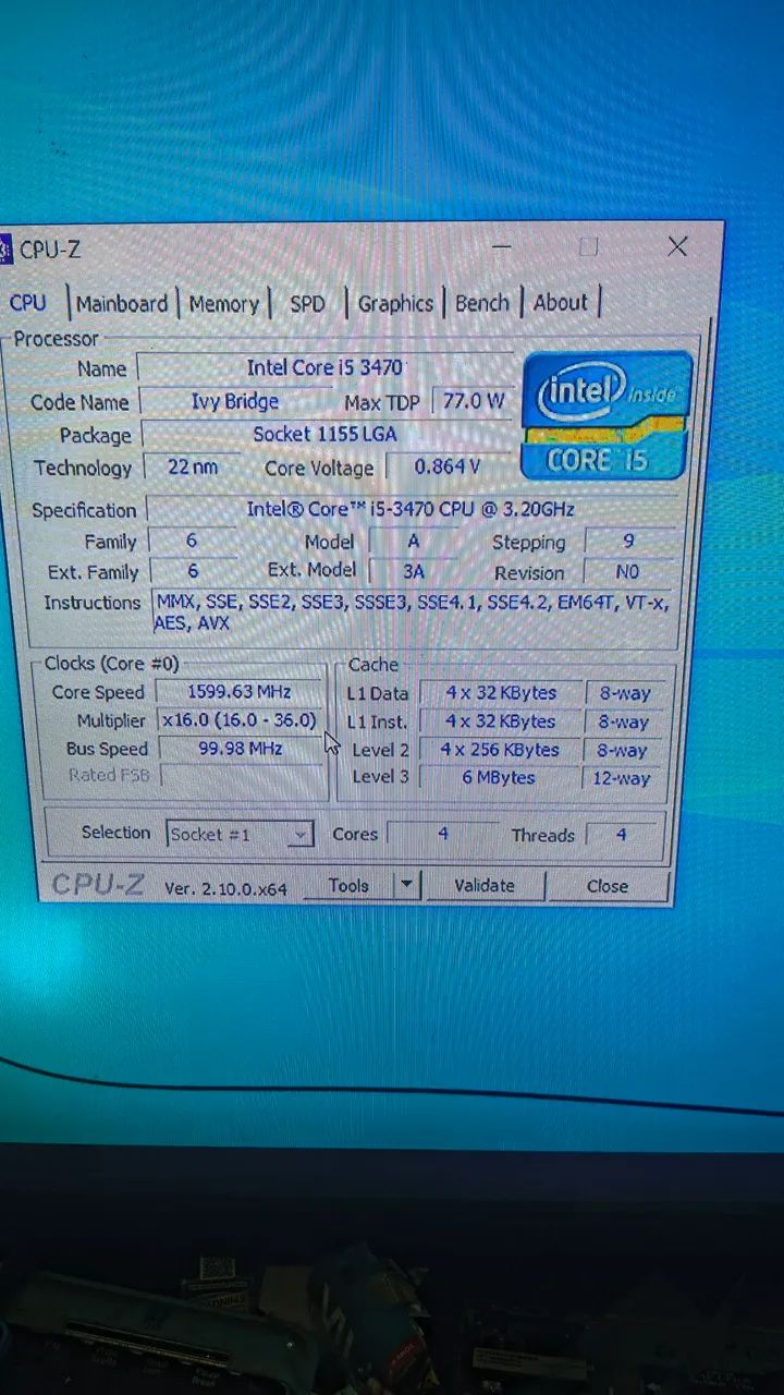 Computador CPU core i5 + SSD + placa de video 
