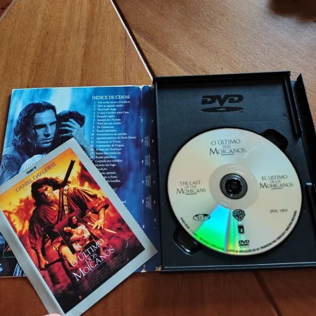 Dvd O Último dos Moicanos com Daniel Day-Lewis - Foto 2