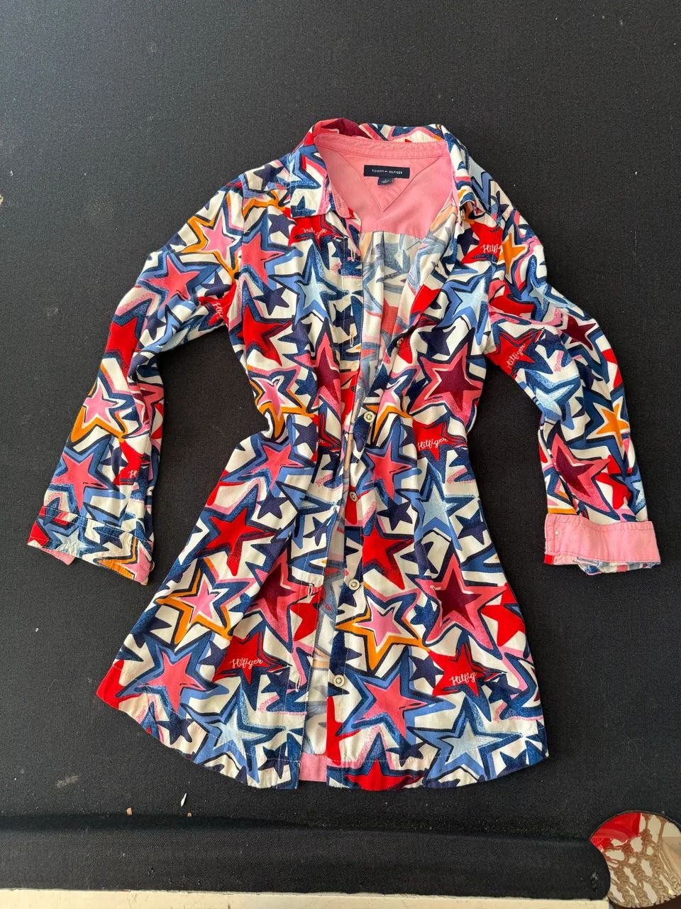 Vestido estampado tommy Hilfiger infantil