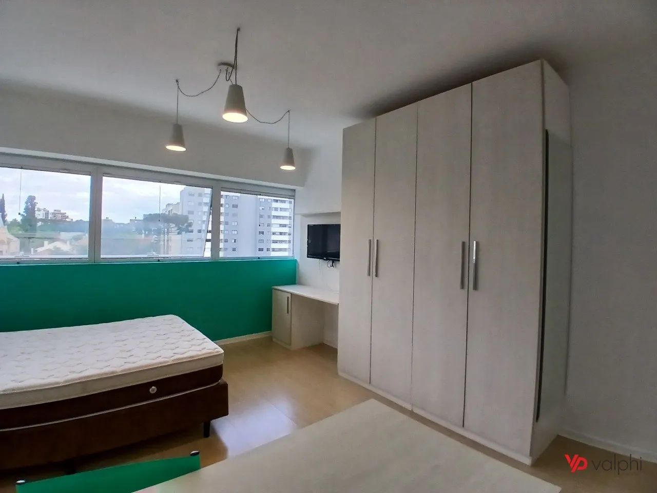 Studio mobiliado para alugar no Centro Cívico - Foto 4