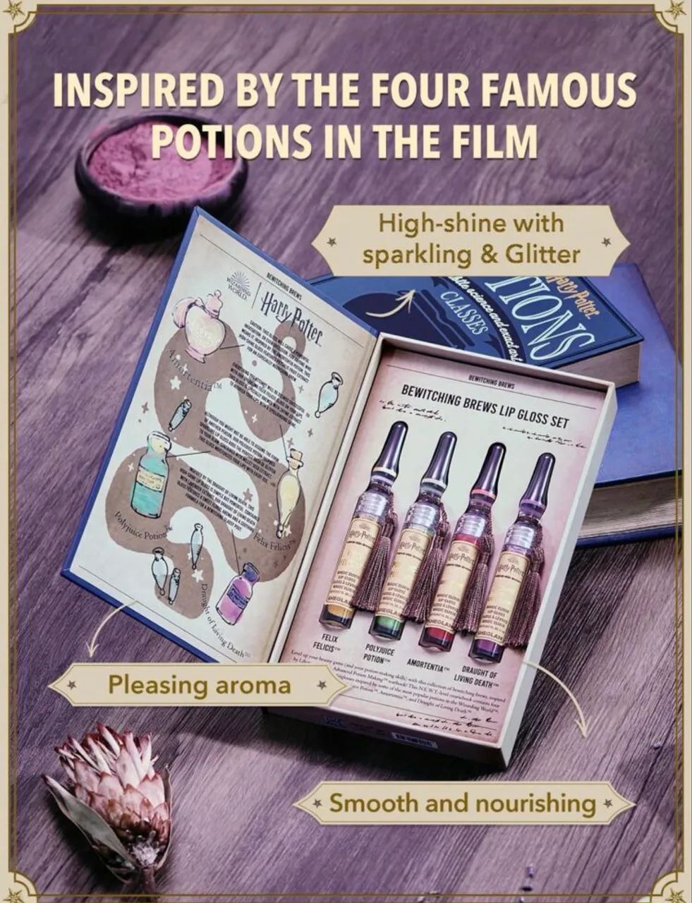 Conjunto Maquiagem Harry Potter Sheglam Kit Completo - Foto 2
