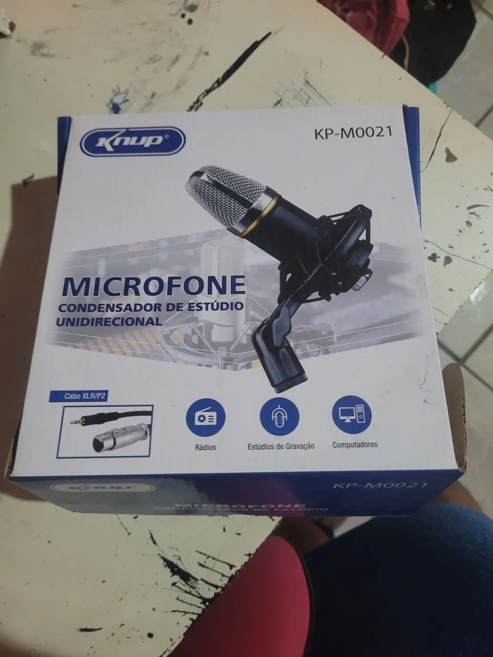 Vende-se Microfone Condensador Knup - Foto 3