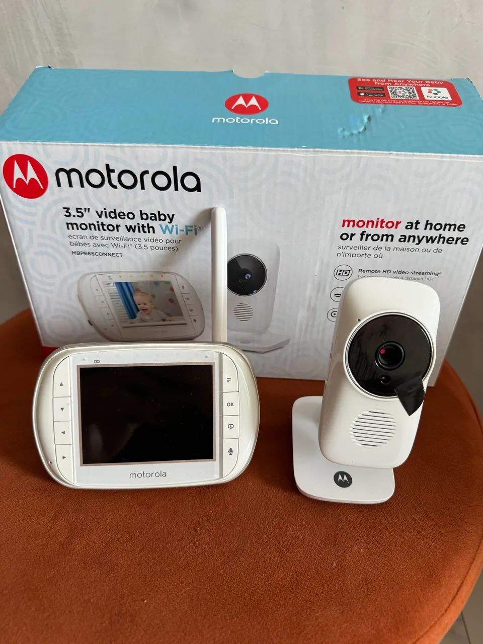 Babá eletrônica motorola Mbp 668