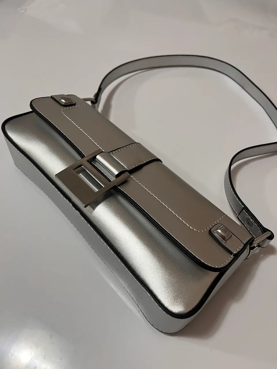 Bolsa pequena prata