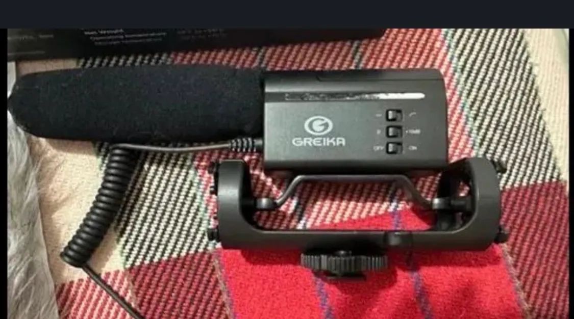 Microfone Greika NOVO! NUCA USADO!