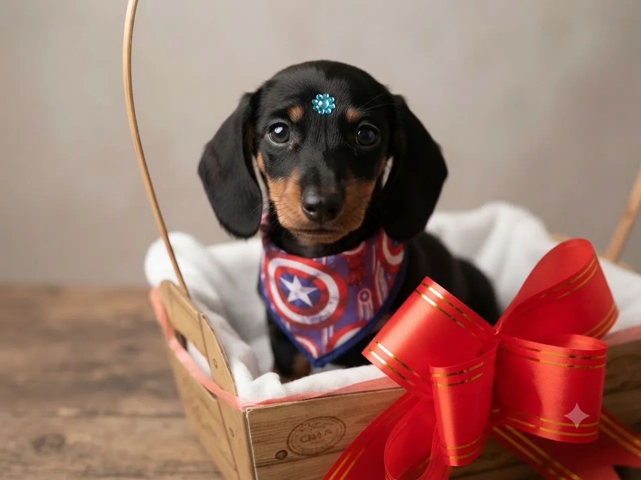 Dachshund Black tan Macho 