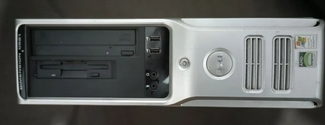 CPU Horizontal DELL antiga