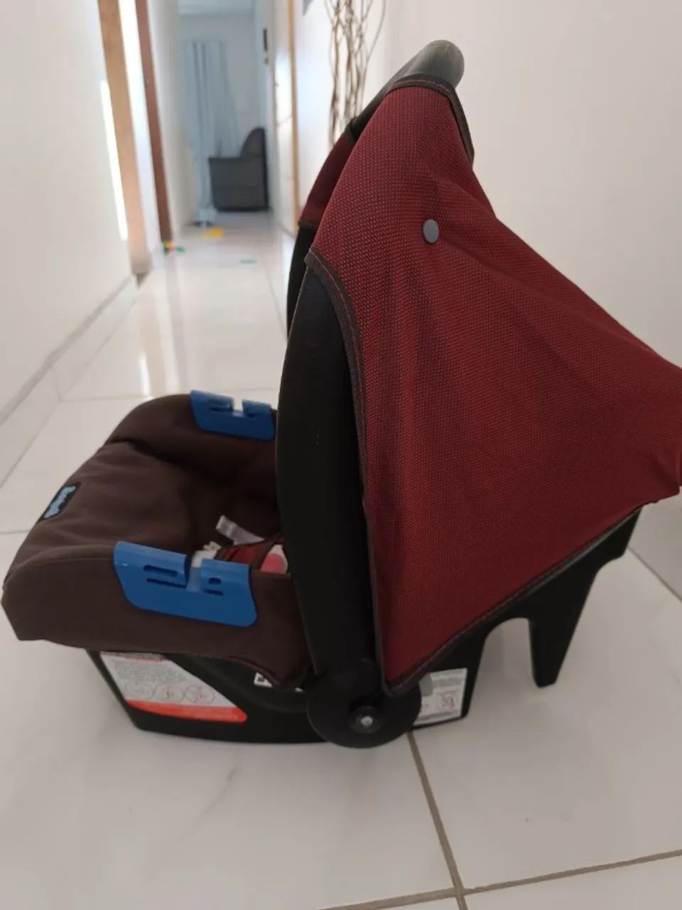 Carrinho de Bebê com Bebê Conforto Rio K Burigotto - Foto 5