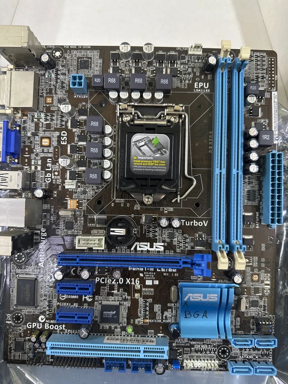 Placa mãe ASUS P8H61-M LE/BR - Foto 2