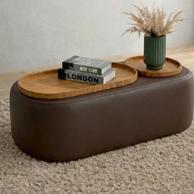 Mesa de Centro Nice Tecido Recouro House Decor
