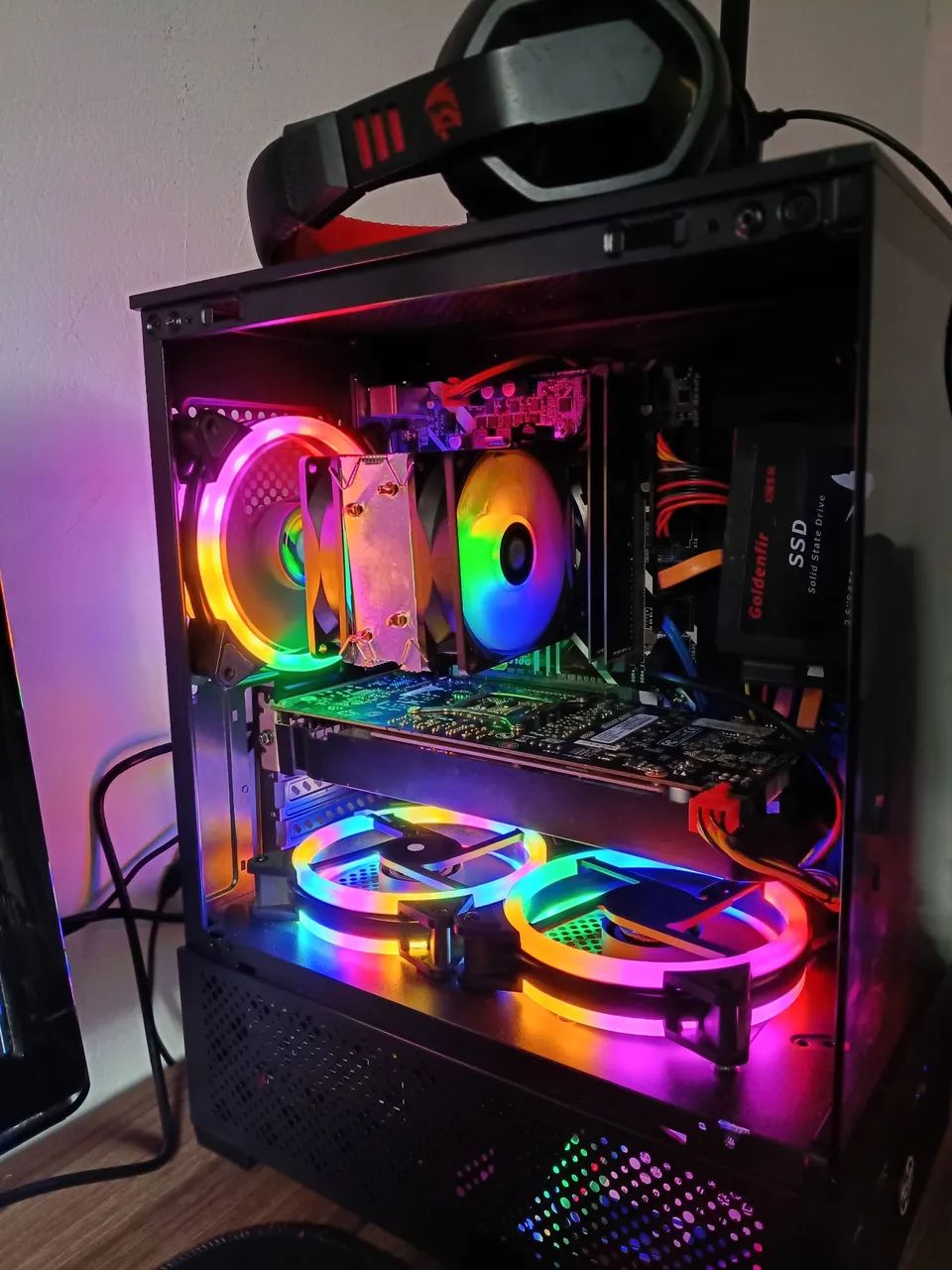 ゲーミングPC i5-8400 GTX1060 Pc Gamer i5 8400+1060 6gb Completo. - Computadores e Desktops