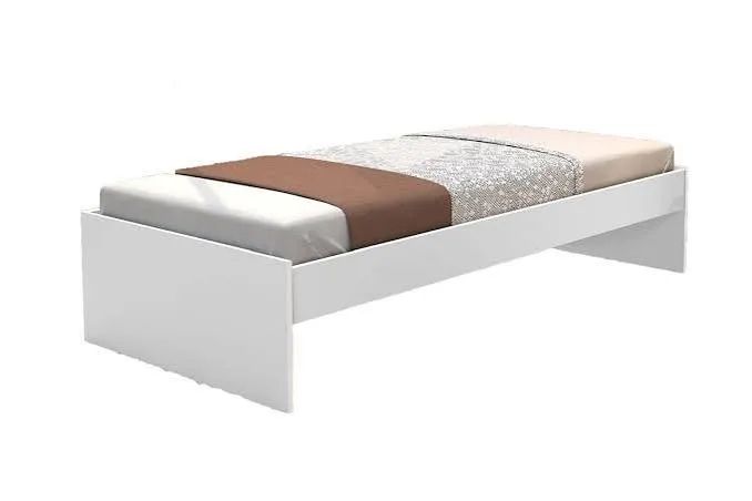 CAMA SOLTEIRO TURCA J&A JEQUITIBA OU BRANCO - MONTAGEM E ENTREGA GRATÍS - Foto 3