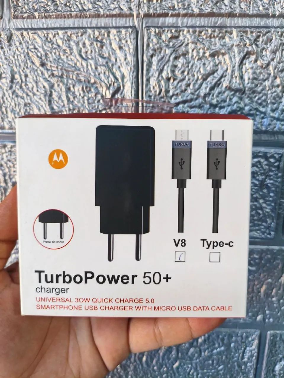 Carregador V8 TurboPower 50+