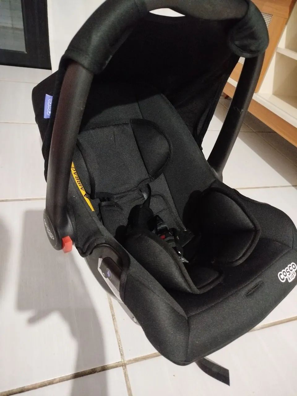Bebê conforto Cosco kids preto - Foto 5