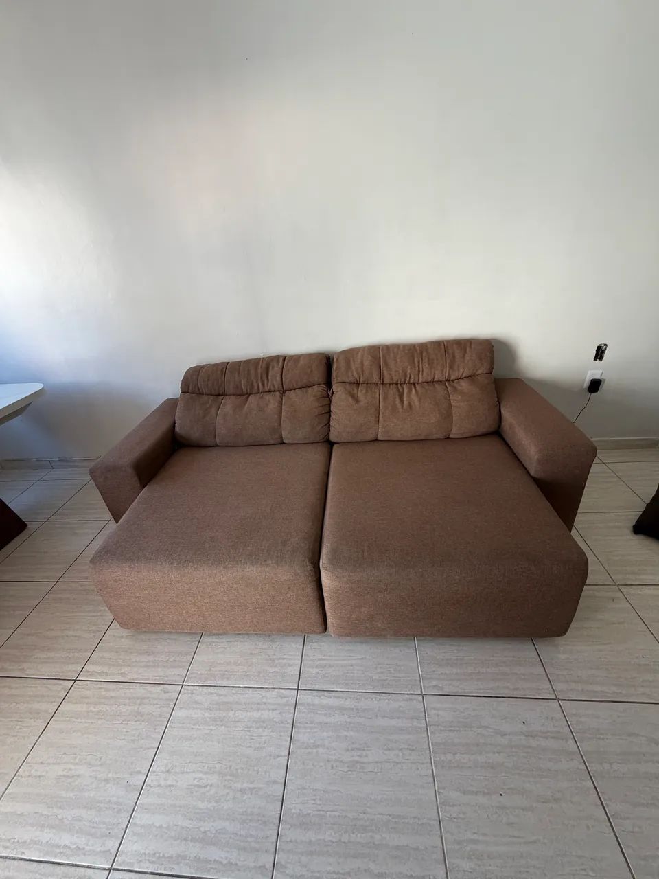 Sofá retrátil e reclinável 2 lugares  - Foto 4