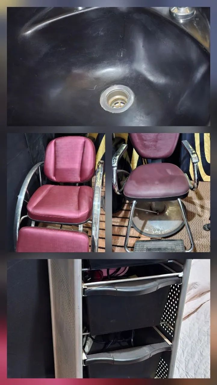 Móveis de salão de beleza