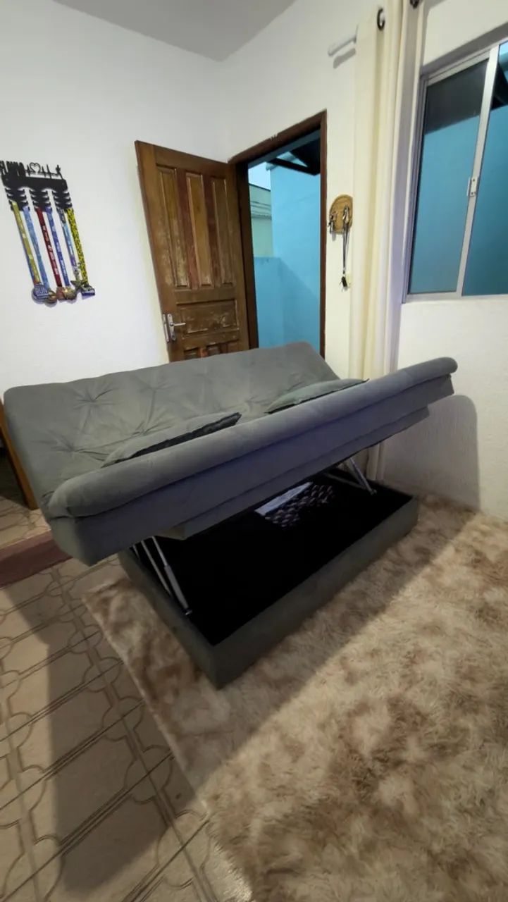 Sofá cama com baú  - Foto 4