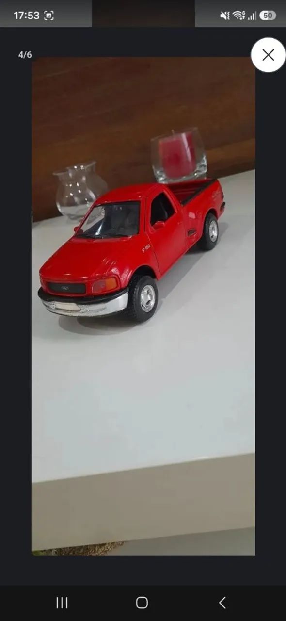 Vendo 2 .miniaturas carros antigos em ferro - Foto 5