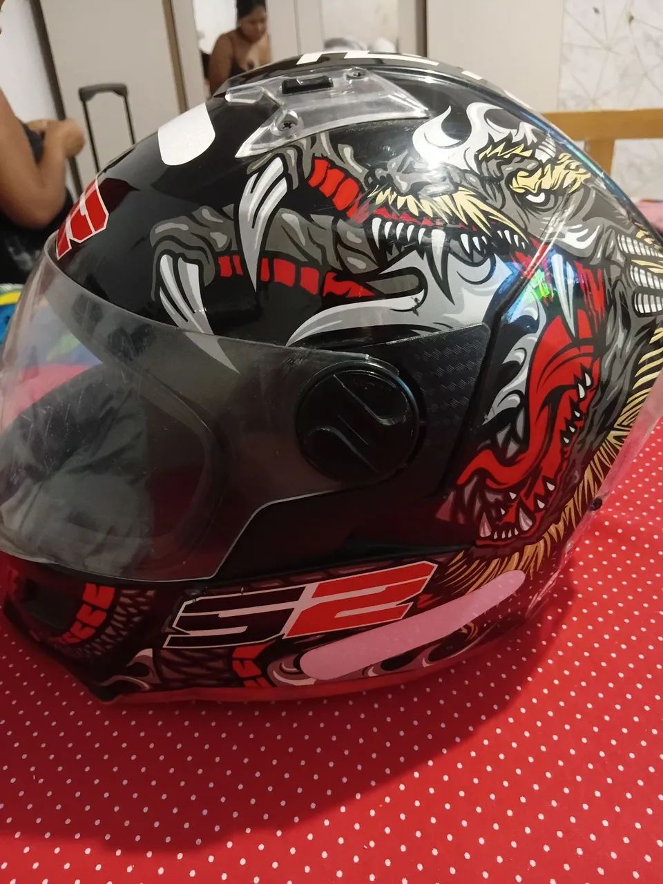 Capacete zerado de dragao  - Foto 2