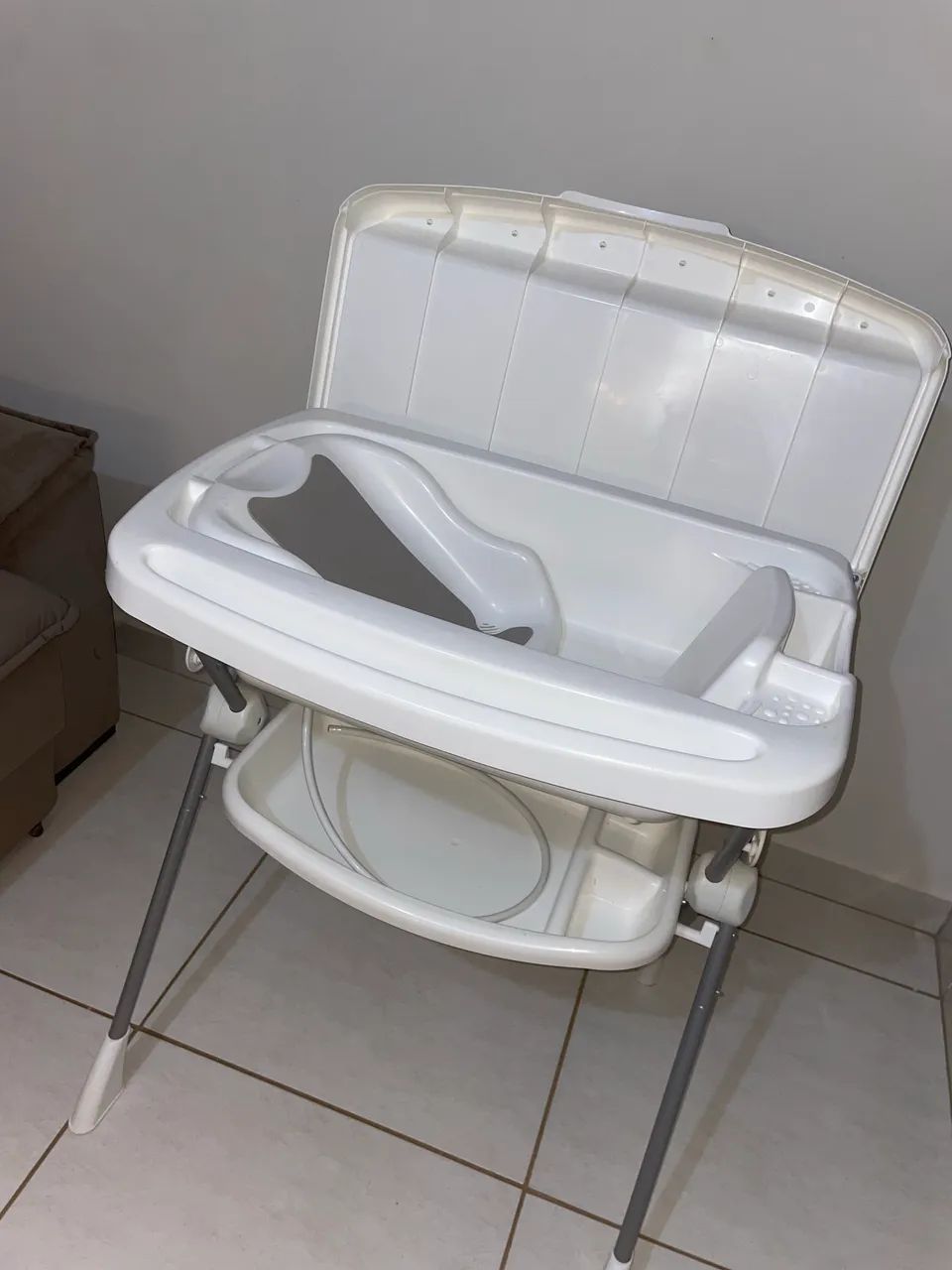 Banheira e trocador 