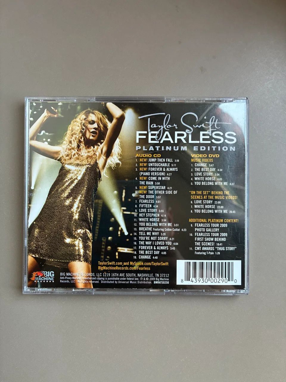 Cd Taylor Swift Fearless Platinum - Foto 2
