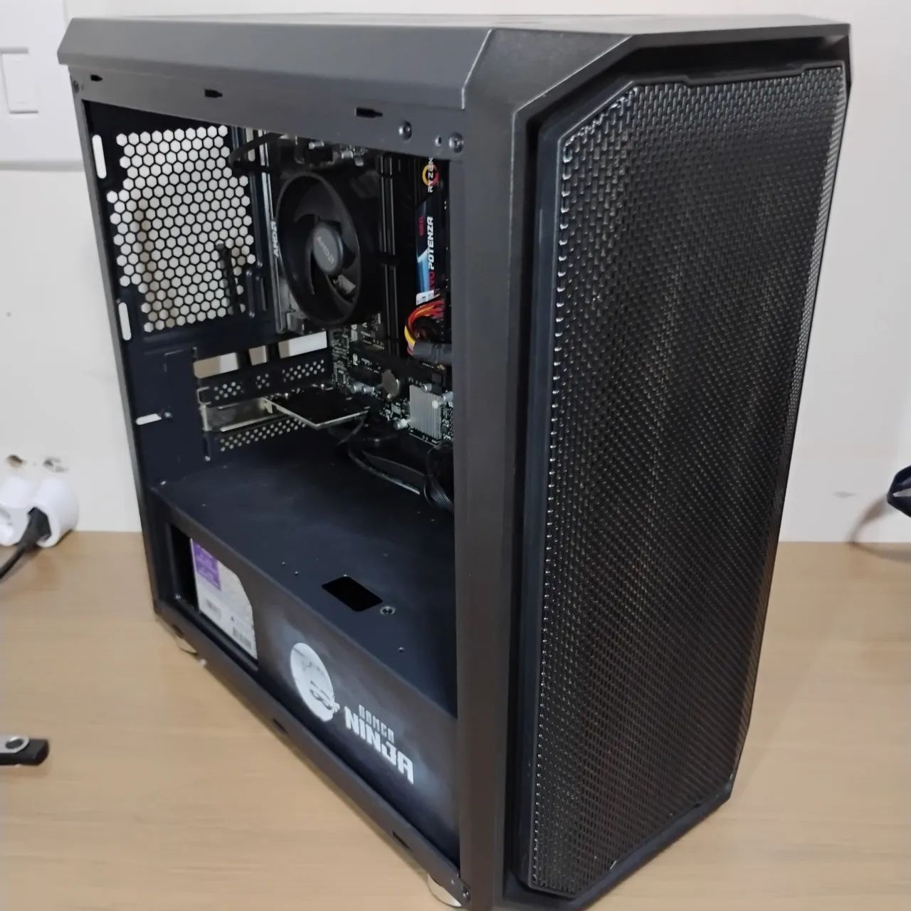 Desktop Gamer Ryzen 5 4500G | SSD 480Gb | 16GB DDR4 | placa de wi-fi 1200MB | - Foto 3