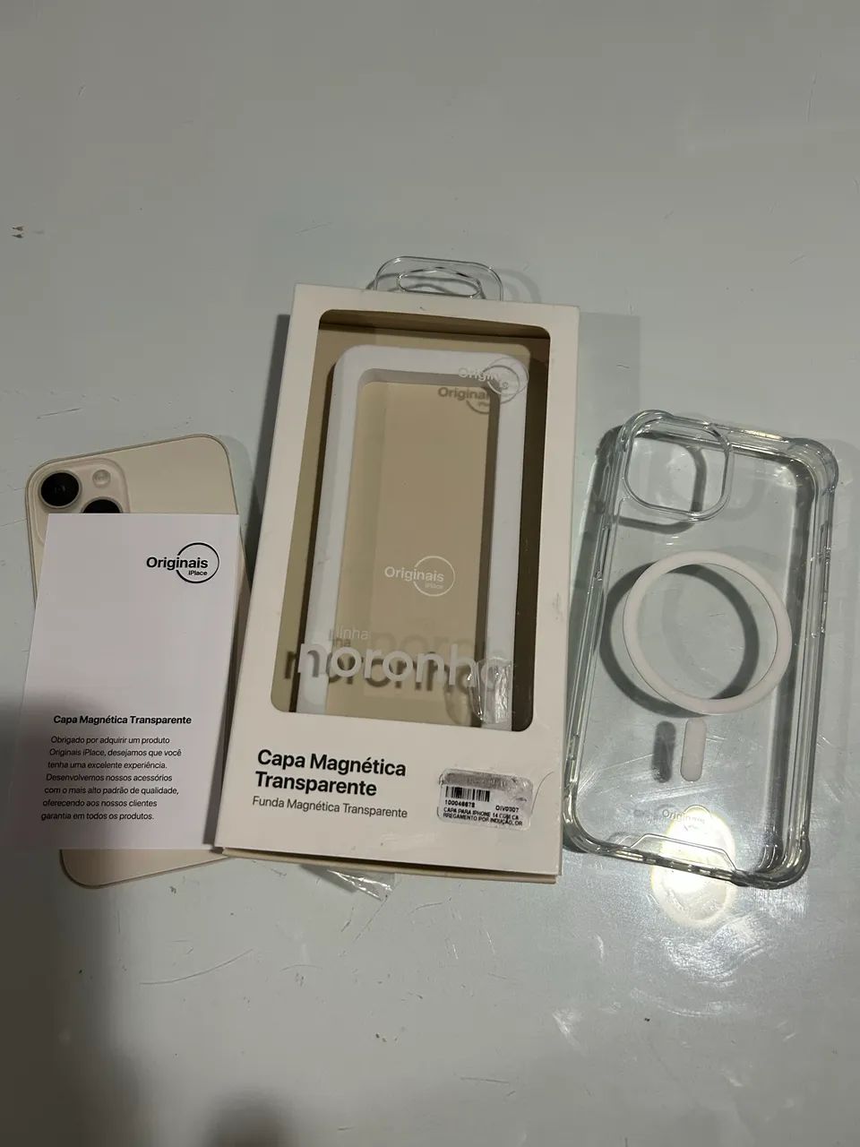 Capa iPhone 14 MagSafe transparente Original Iplace - Foto 2